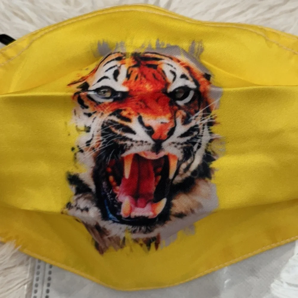 New tiger face mask